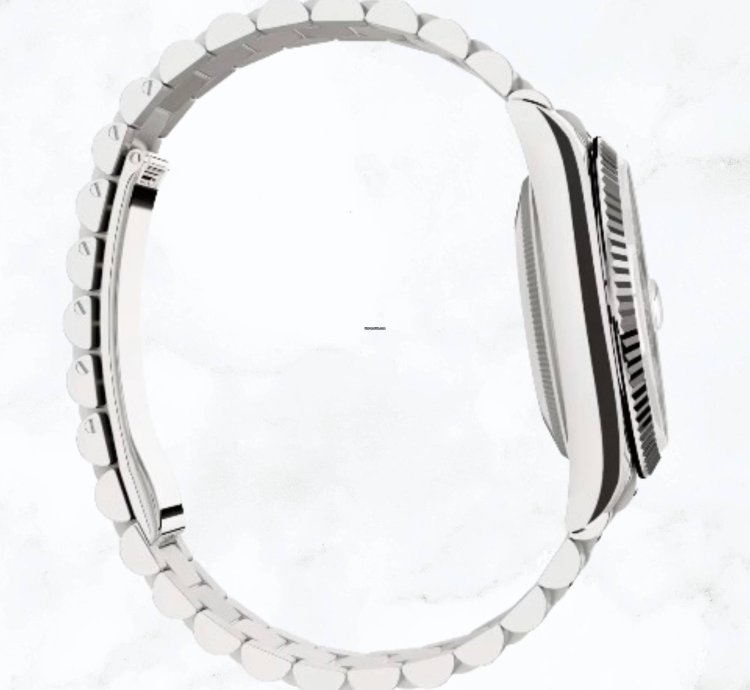 Rolex Day-date 36 White Gold Pave Diamond 128239 new Unworn