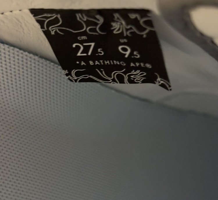 Bape Sta 4 Silver Grey