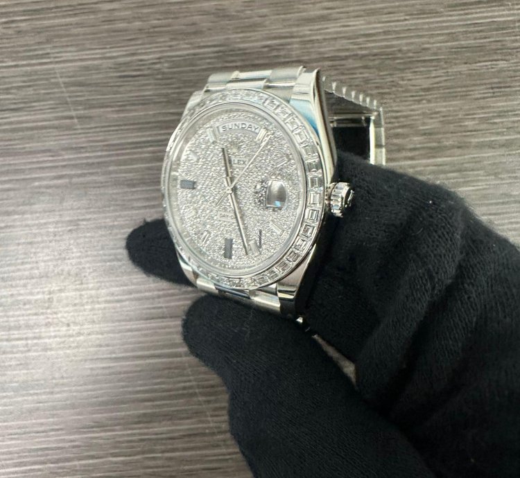 Rolex Day-date 40 228396tbr Day-date 40 Baguette Platinum