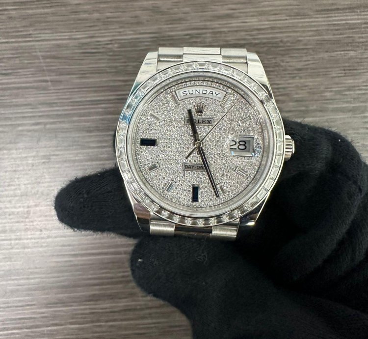 Rolex Day-date 40 228396tbr Day-date 40 Baguette Platinum