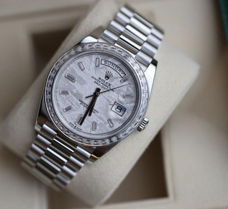 Rolex Day-date 40 228396tbr Meteorite 2023 Neu Full Set