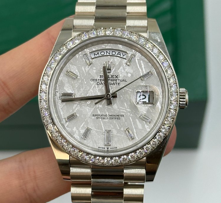 Rolex Day-date 40 228396tbr Meteorite Diamond