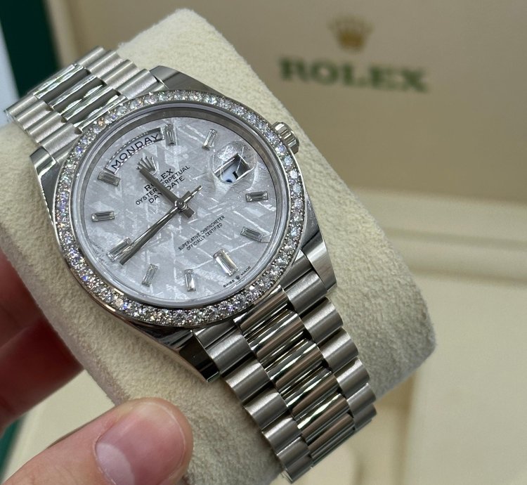 Rolex Day-date 40 228396tbr Meteorite Diamond