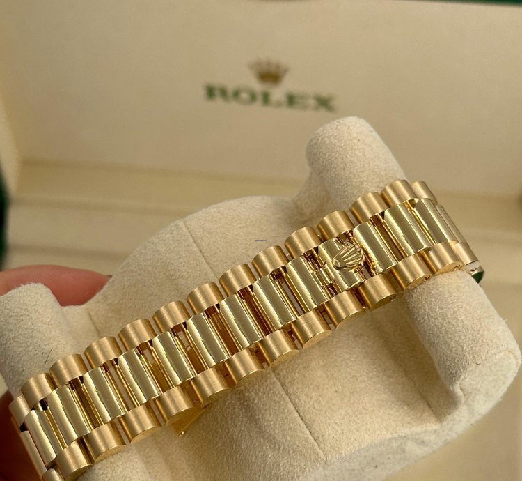 Rolex Day-date 40 228398tbr Green Roman Ombre