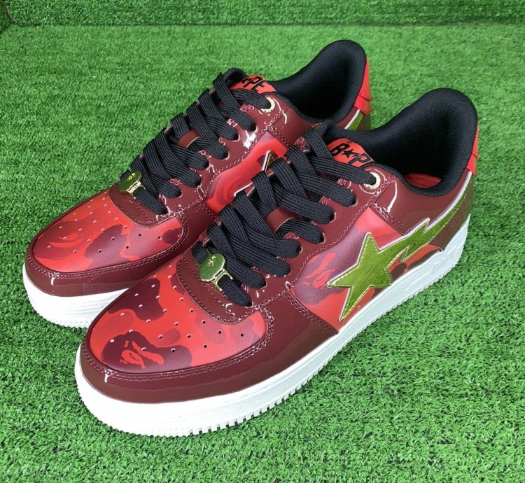 Bape Sta Chinese New Year Red Gold Size 11