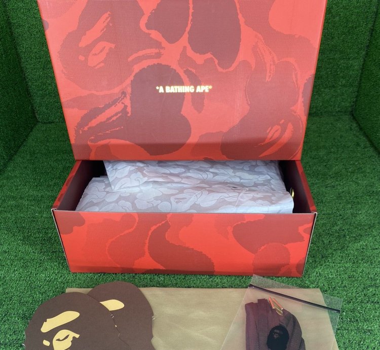 Bape Sta Chinese New Year Red Gold Size 12
