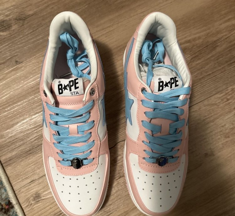 Bape Sta Low - Pastel Pink