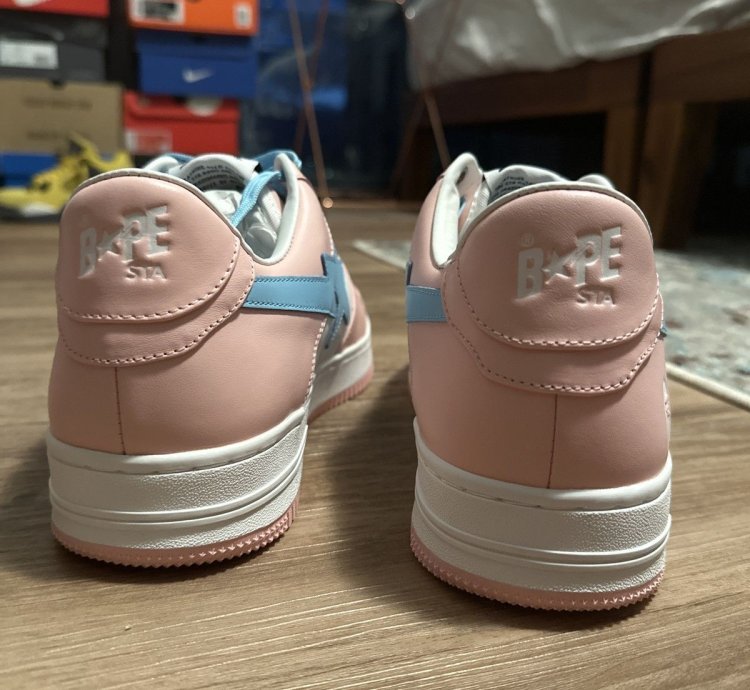 Bape Sta Low - Pastel Pink