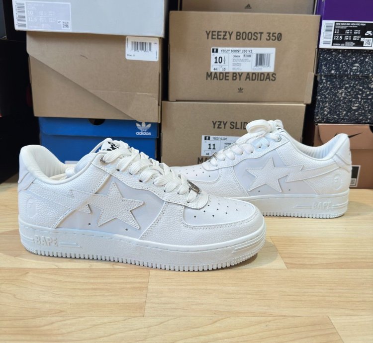 Bape Sta Low - White