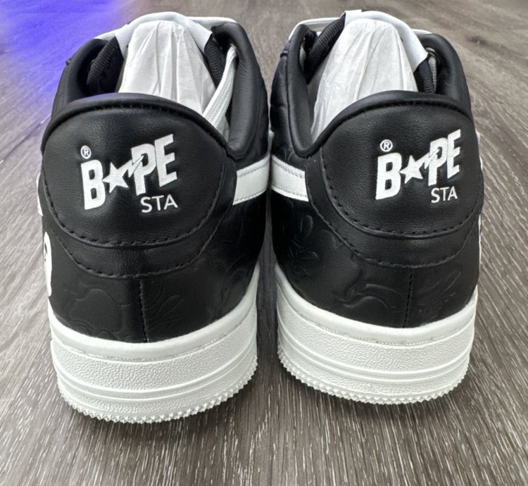Bape Sta Low 3 Line Camo black