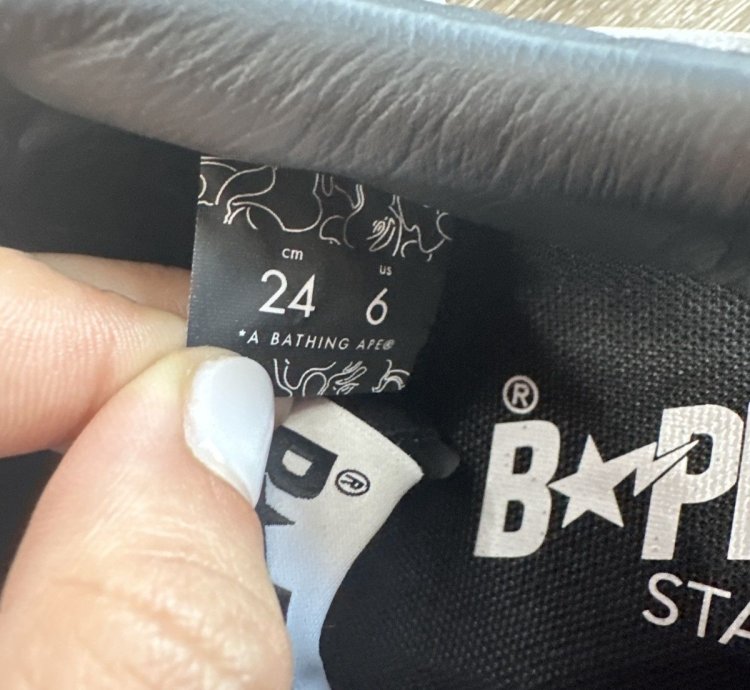 Bape Sta Low 3 Line Camo black