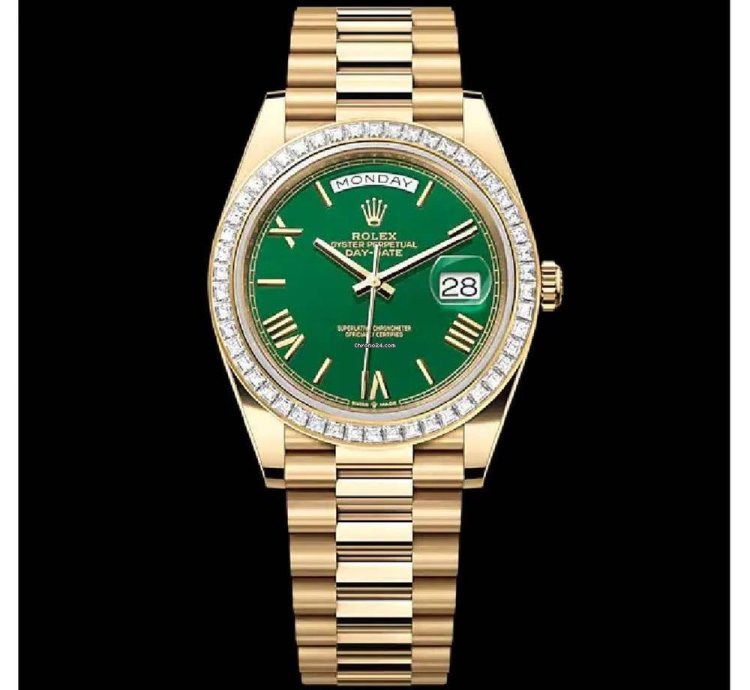 Rolex Day-date 40 June 2023 - Green Dial