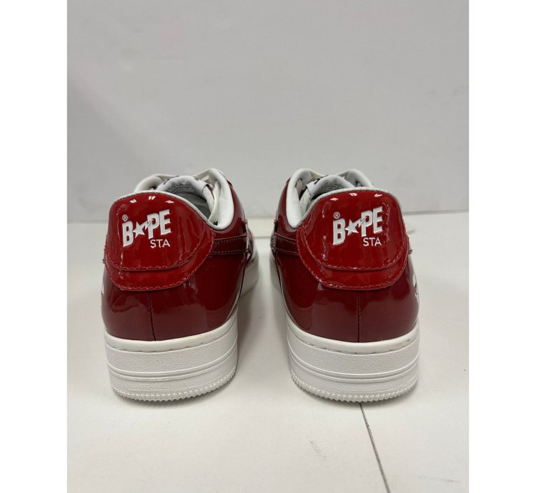 Bape Sta Low Camo Combo Red Size 9
