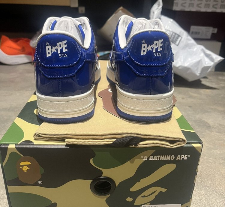 Bape Sta Low College Blue