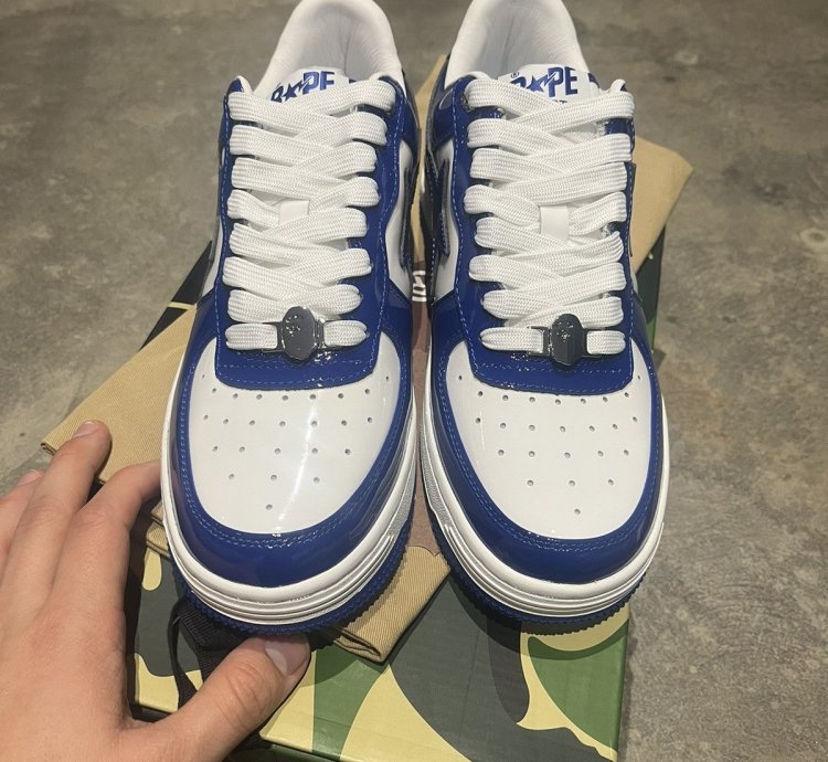 Bape Sta Low College Blue