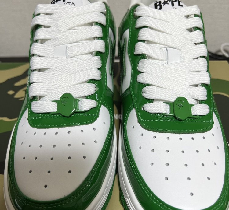 Bape Sta Low Green 2022 Sz8 5