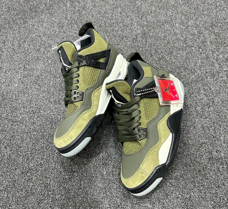 Jordan 4 Craft Olive