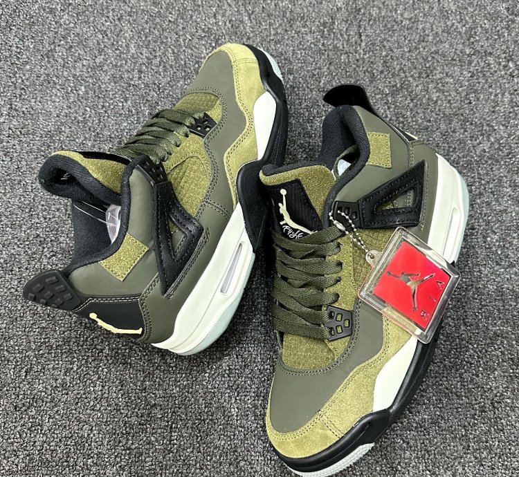 Jordan 4 Craft Olive