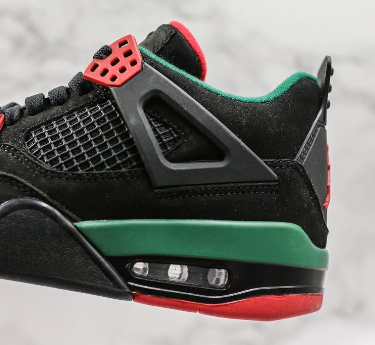 Jordan 4 Do The Right Thing Black Gucci