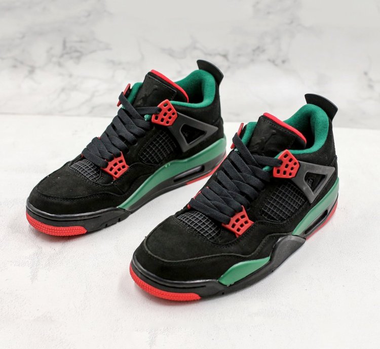 Jordan 4 Do The Right Thing Black Gucci