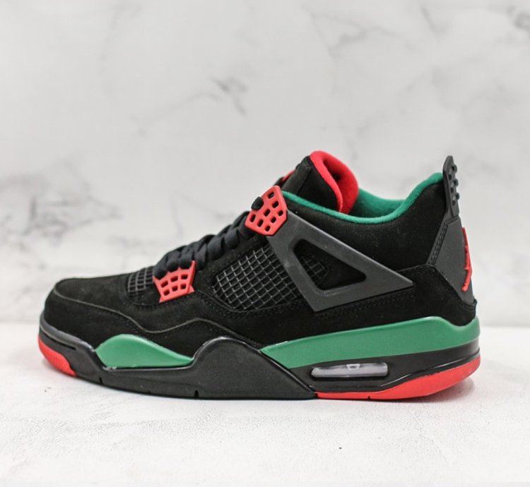 Jordan 4 Do The Right Thing Black Gucci