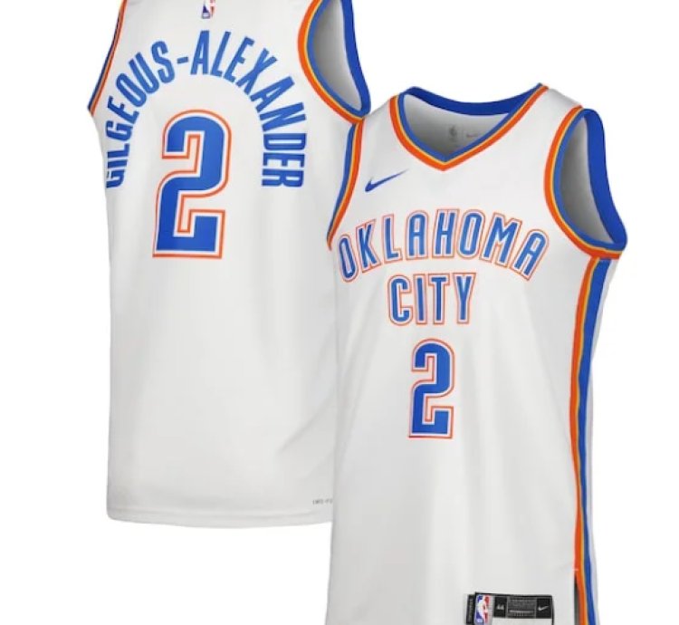 Shai Gilgeous-alexander Oklahoma City Thunder Nike Unisex Swingman Jersey - Association Edition - White