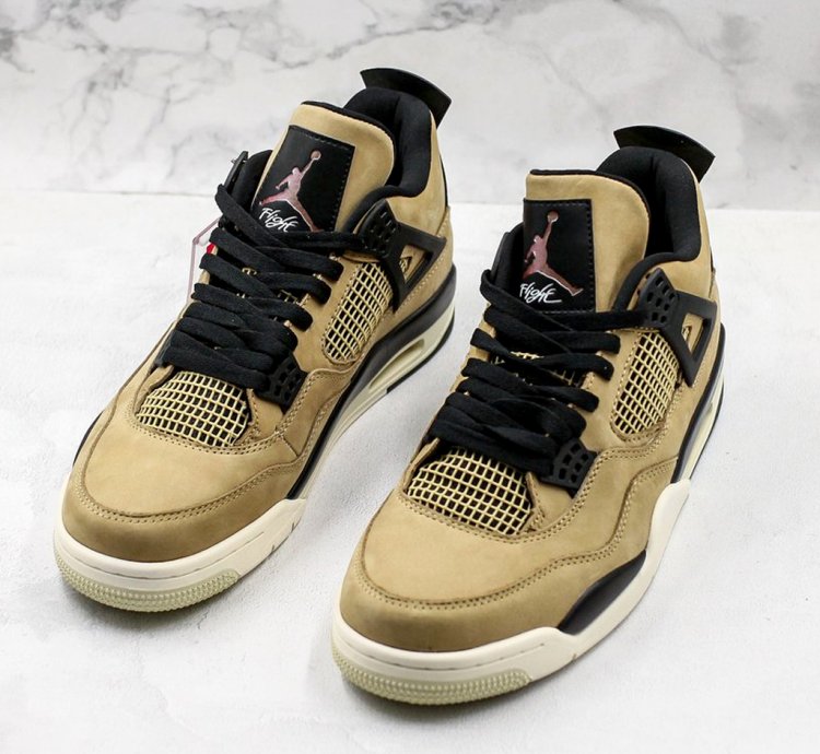 Nike Air Jordan 4 Fossil Brown Mushroom