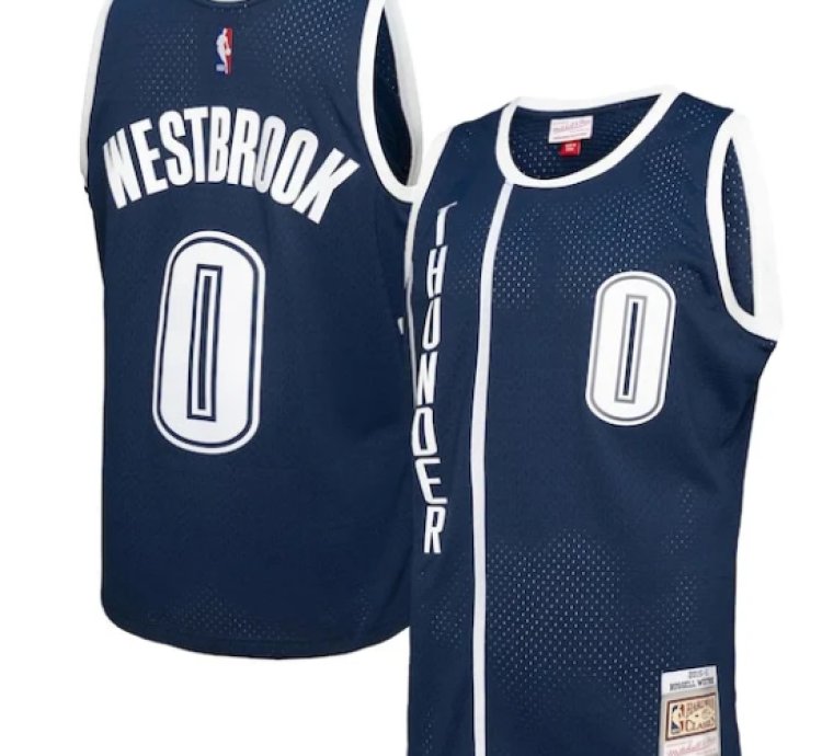 Russell Westbrook Oklahoma City Thunder 201516 Swingman Jersey - Blue