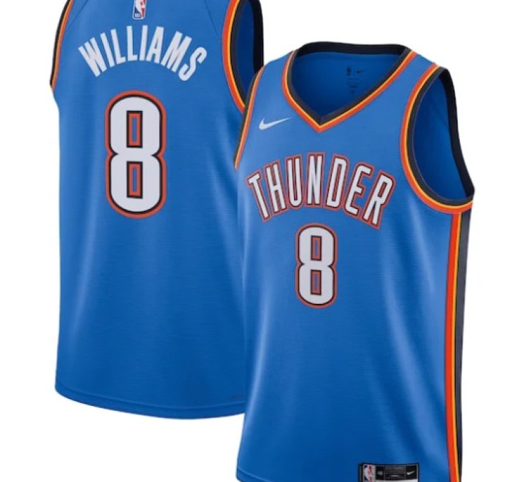 Jalen Williams Oklahoma City Thunder Nike Unisex Swingman Jersey - Icon Edition - Blue