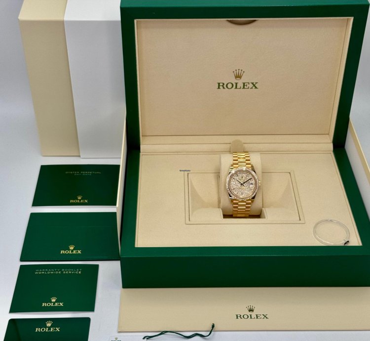 Rolex Day-date 40 New 2025 Day-date 40mm 228398tbr Diamond Paved Dial