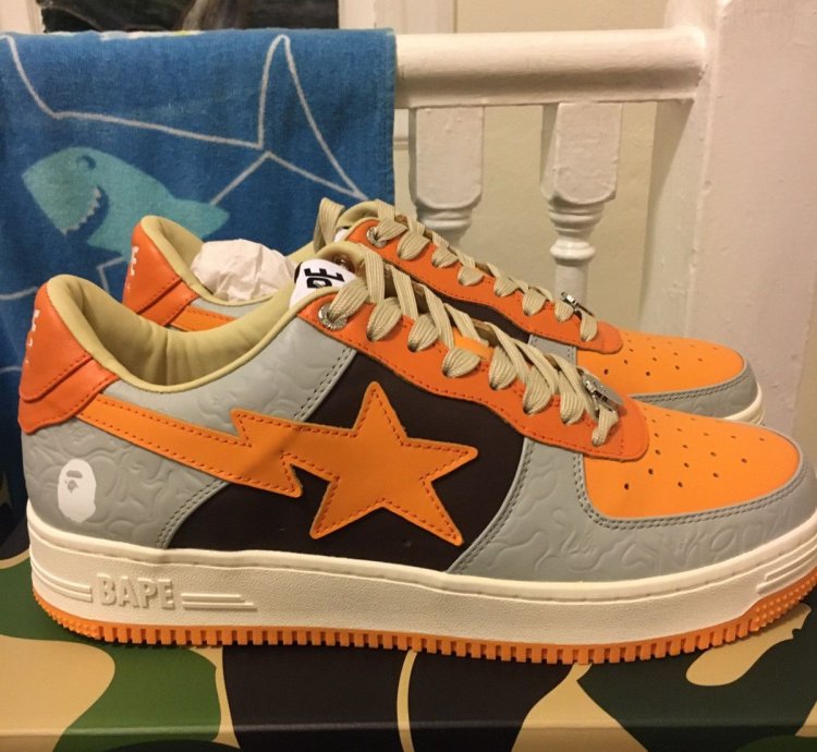Bape Sta Low Orange