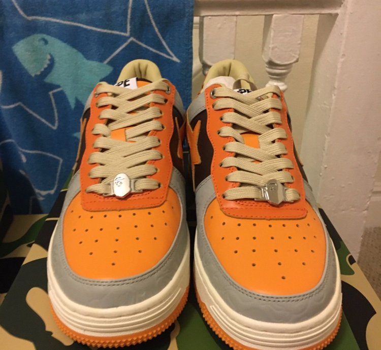 Bape Sta Low Orange