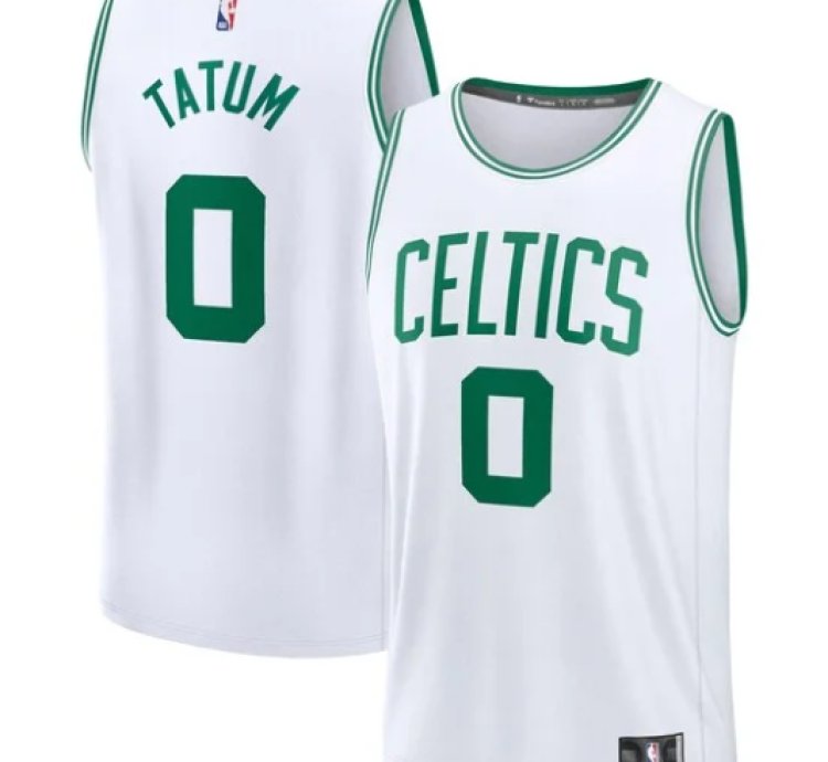 Jayson Tatum Boston Celtics Fast Break Player Jersey - Association Edition - White
