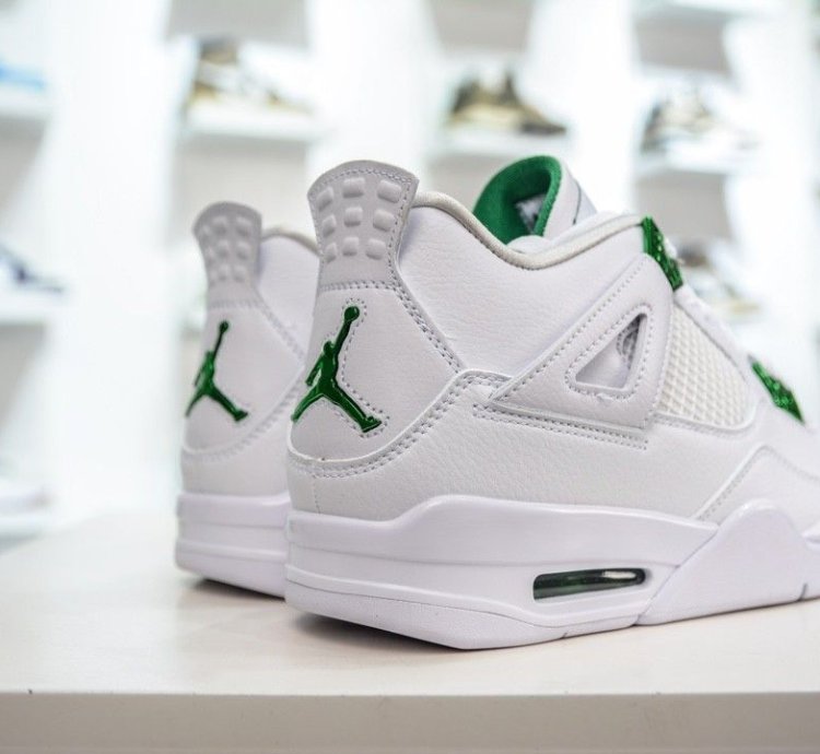 Nike Air Jordan 4 Retro Metallic Green 2022 Ct8527-113