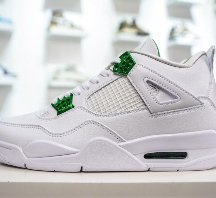 Nike Air Jordan 4 Retro Metallic Green 2022 Ct8527-113