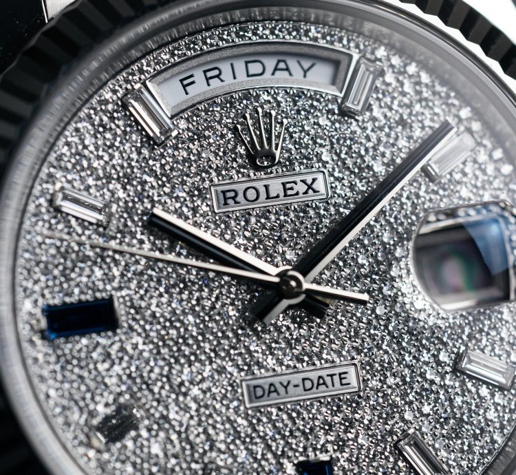 Rolex Day-date 40 Platinum Diamond-paved Dial 228236