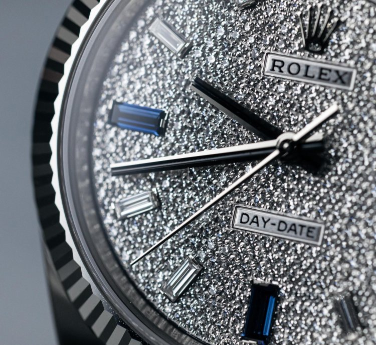 Rolex Day-date 40 Platinum Diamond-paved Dial 228236