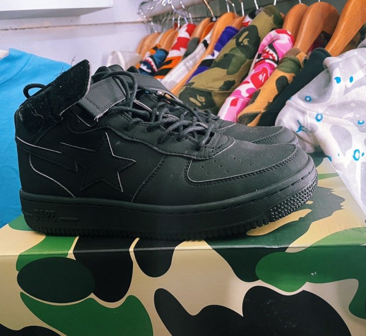 Bape Sta Mid Black