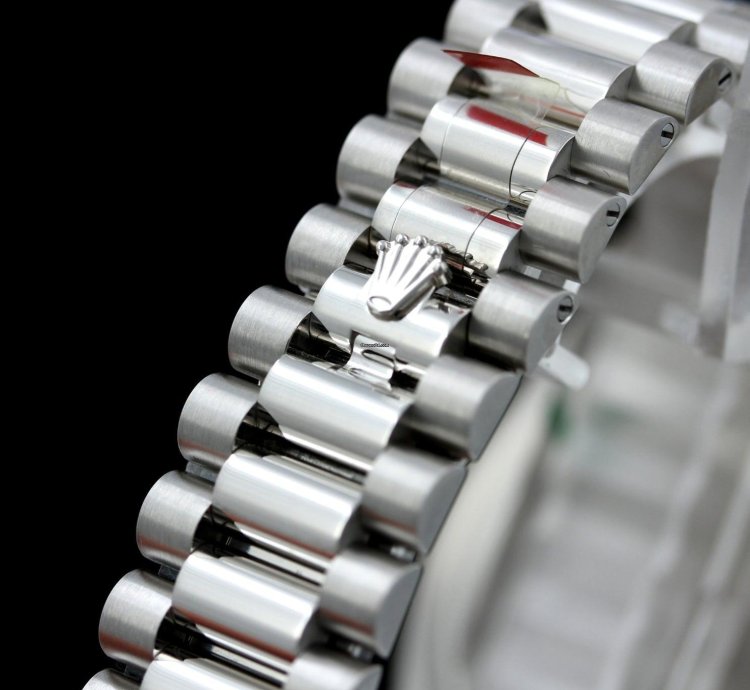 Rolex Day-date 40 Platinum Diamonds Ref 228396tbr Teilbeklebt
