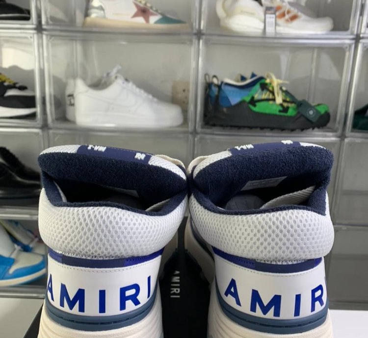 Amiri Ma-1 Navy White