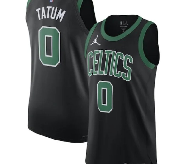 Jayson Tatum Boston Celtics Jordan Brand Authentic Player Jersey - Statement Edition - Black