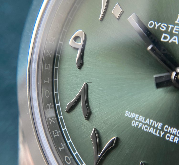 Rolex Day-date 40 Platinum Green Dial With Arabic Numerals - 228206-0048