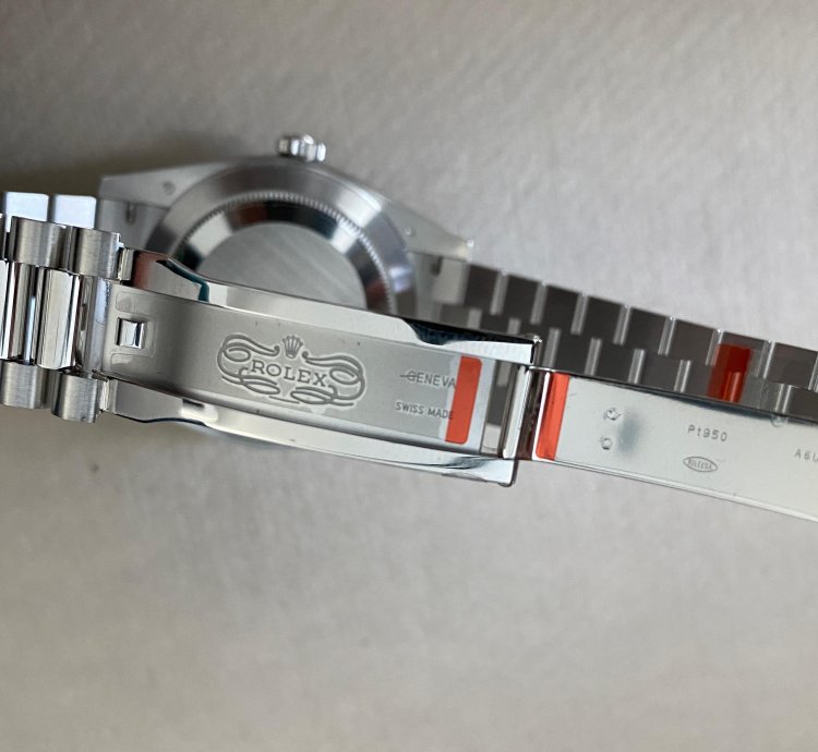 Rolex Day-date 40 Platinum Green Dial With Arabic Numerals - 228206-0048