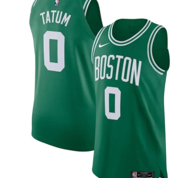 Jayson Tatum Boston Celtics Nike Authentic Jersey - Association Edition - Kelly Green