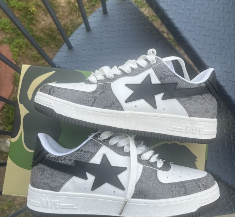 Bape Sta Snake Skin