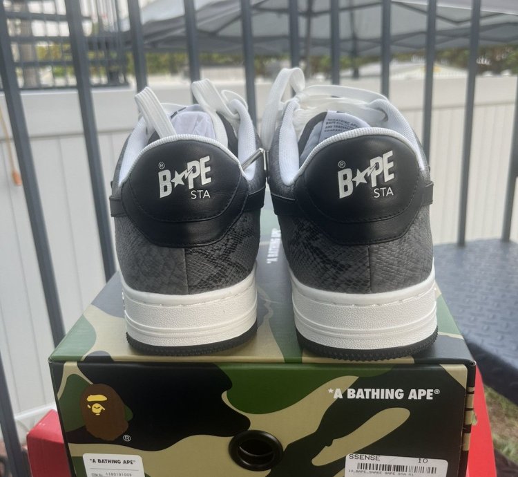 Bape Sta Snake Skin