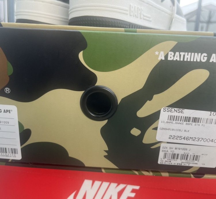 Bape Sta Snake Skin