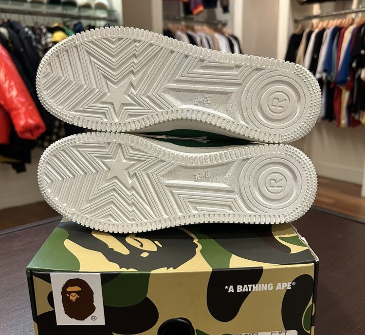 Bape Sta Suede Green