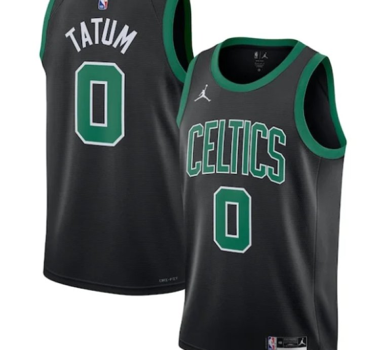 Jayson Tatum Boston Celtics Jordan Brand Unisex Swingman Jersey - Statement Edition - Black
