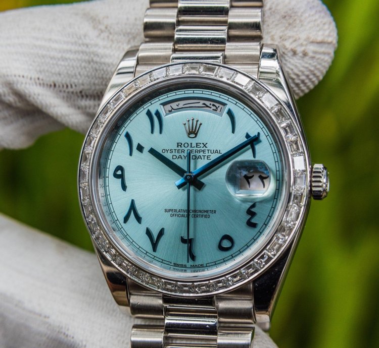 Rolex Day-date 40 Unworn 2018 Day-date Blue Arabic 228396tbr